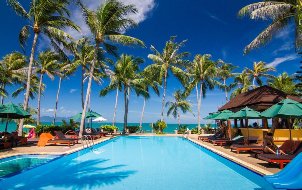 Coco Palm Beach Resort – Tropisk strandidyl til gode priser på Koh Samui