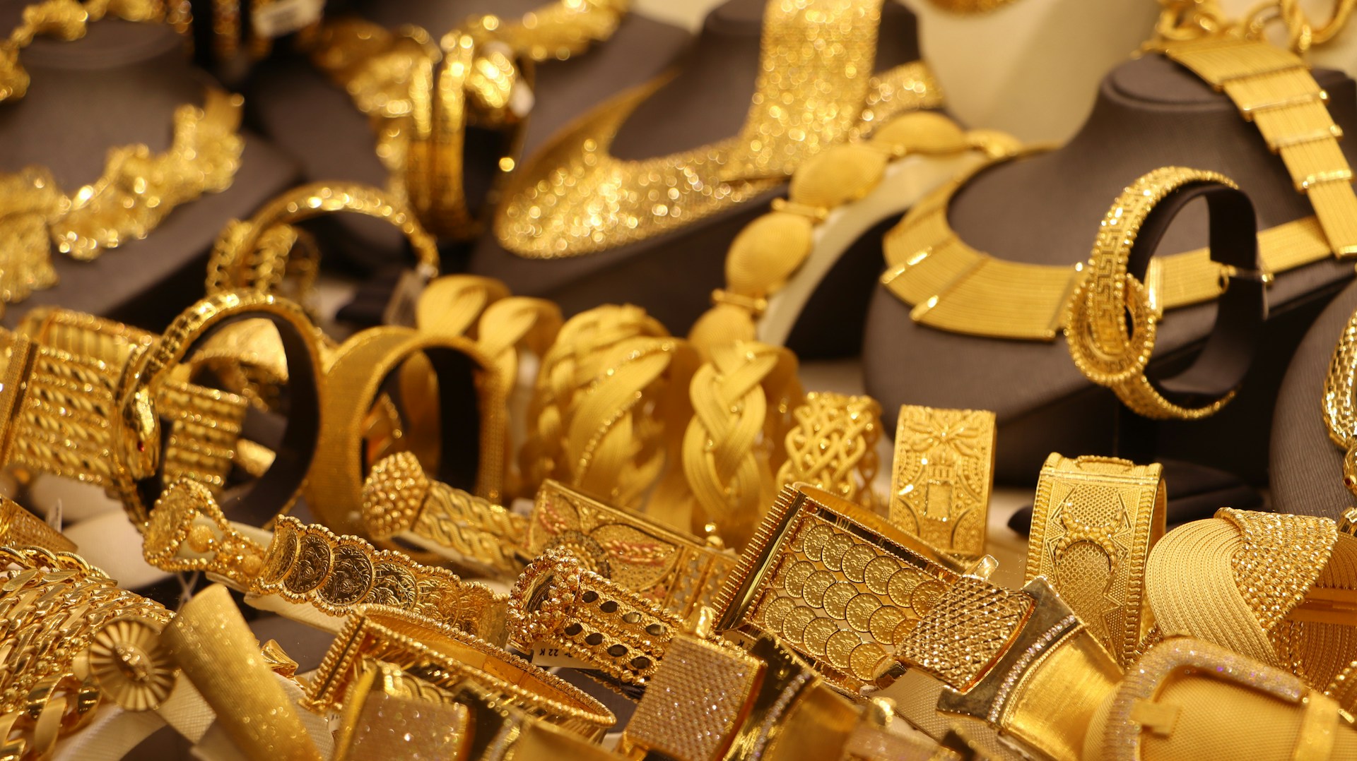 Chinatown Gold Shops i Bangkok