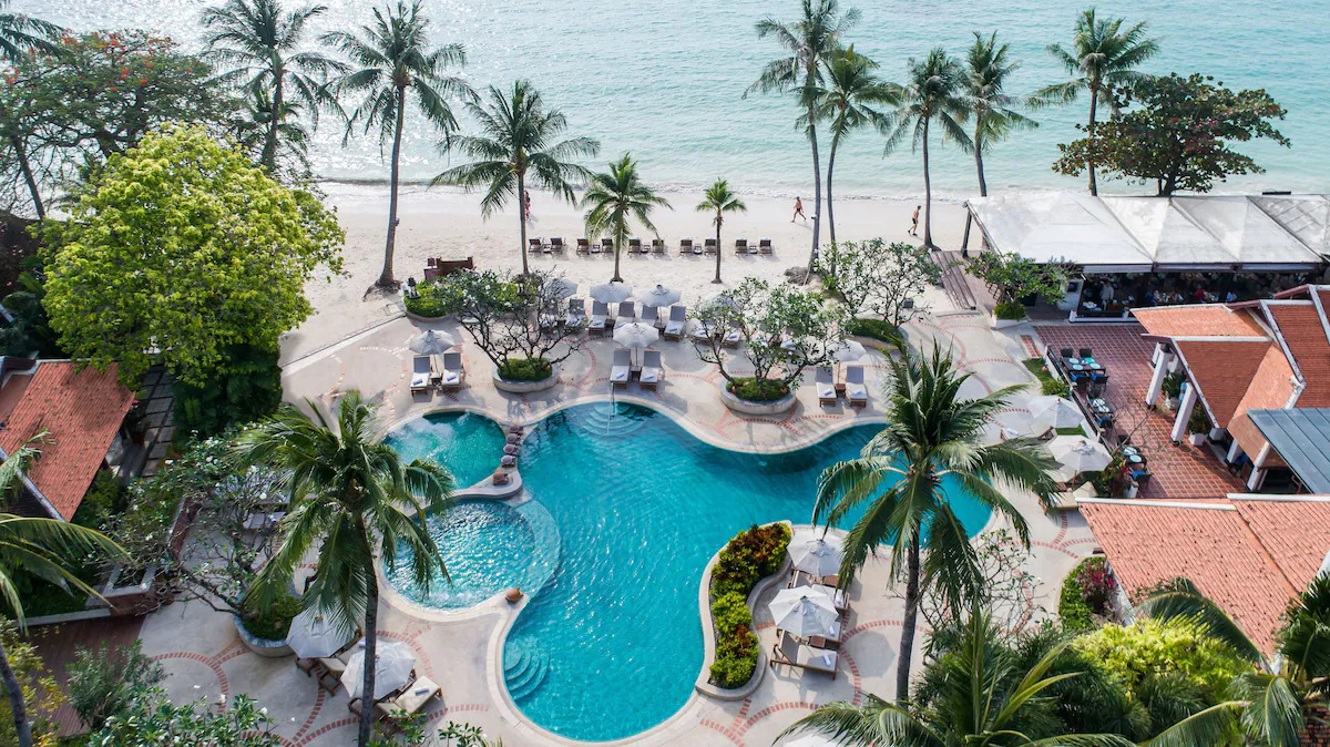 Chaweng Regent Beach Resort – Klassisk strandresort midt i hjertet af Chaweng