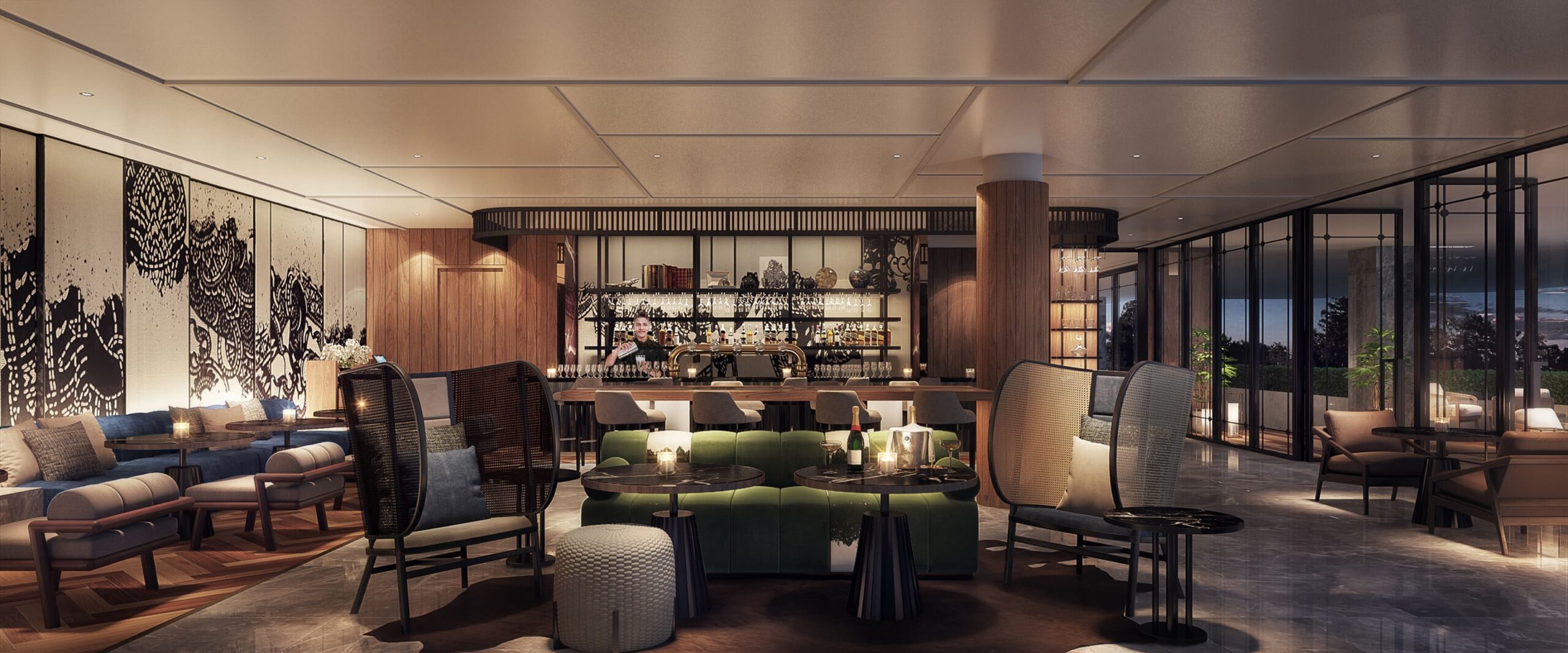 Talung Lounge – Cocktails med udsigt og elegance på Paresa Resort