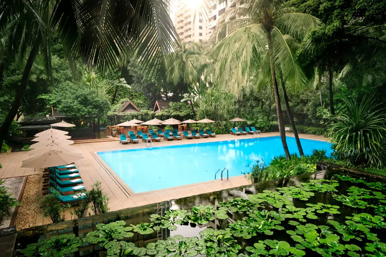 Anantara Siam Bangkok – Luksus og ro for hele familien tæt på parker og shopping
