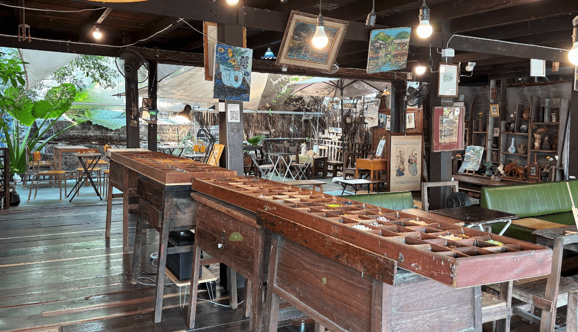 Khlong Bang Luang – Flydende marked og kunstnerisk fristed langs kanalen